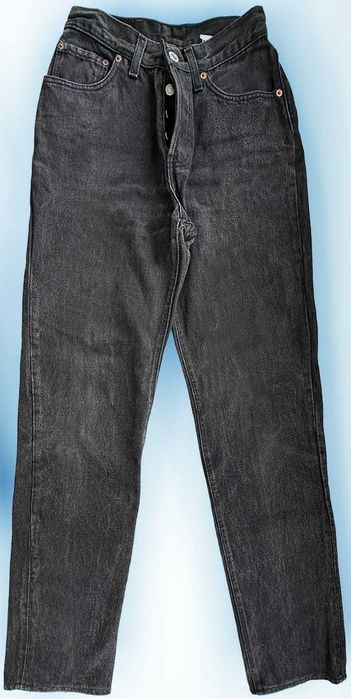 Calças de Ganga de Adulto, Unissexo, Levi Strauss, Antracite, Novas