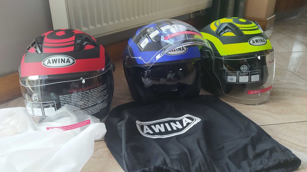 auper kask i cena  Awina z blendą