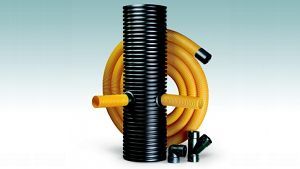 Трубы дренажные Ø 50, 100, 160, 200, 315 мм. Склад производителя