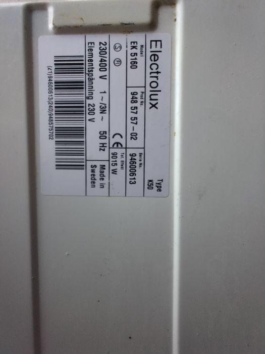 Варочная поверхность от электроплиты Electrolux