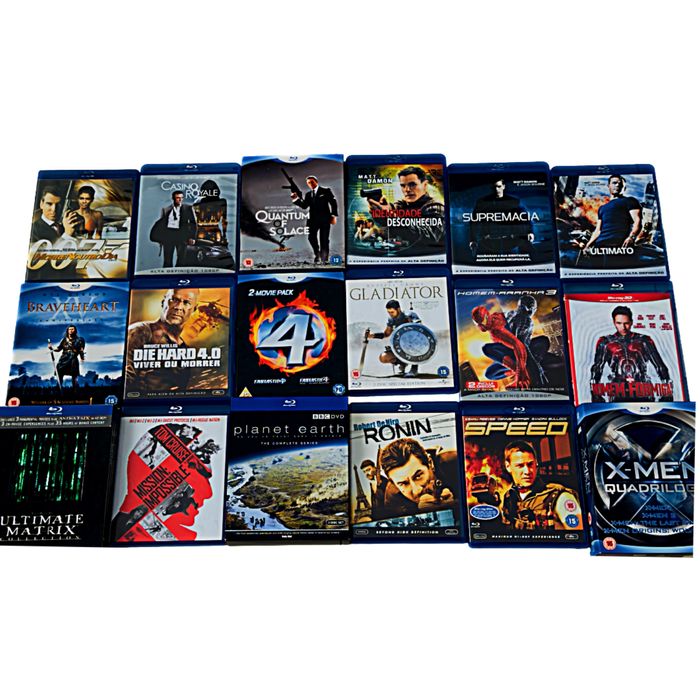 29 Filmes em Blu-Ray Originais