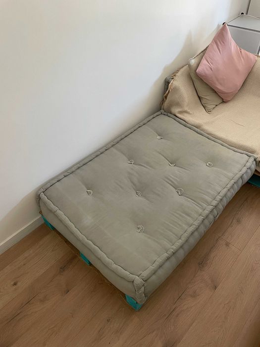 Sofá modular em algodão