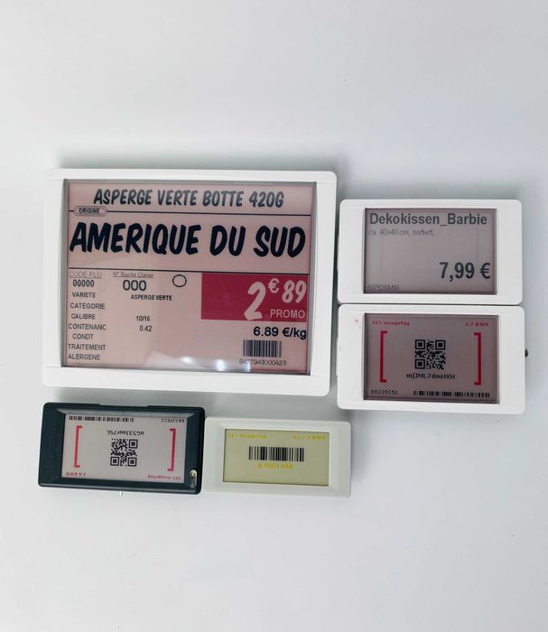 Електронні цінники SES imagotag  (VusionGroup) різні ВЕЛИКА КІЛЬКІСТЬ