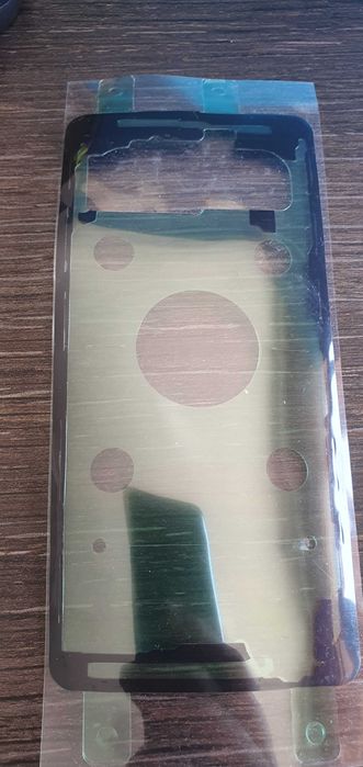 Samsung S10 Cola para Tampa Capa Traseira Autocolante 2 lados