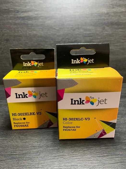 Tinteiro Compatível HP nº302 XL Preto ou Cores - NOVOS POR ABRIR