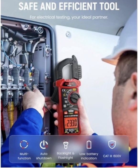 Miernik Cęgowy Szczypce Amperometryczne Cęgi