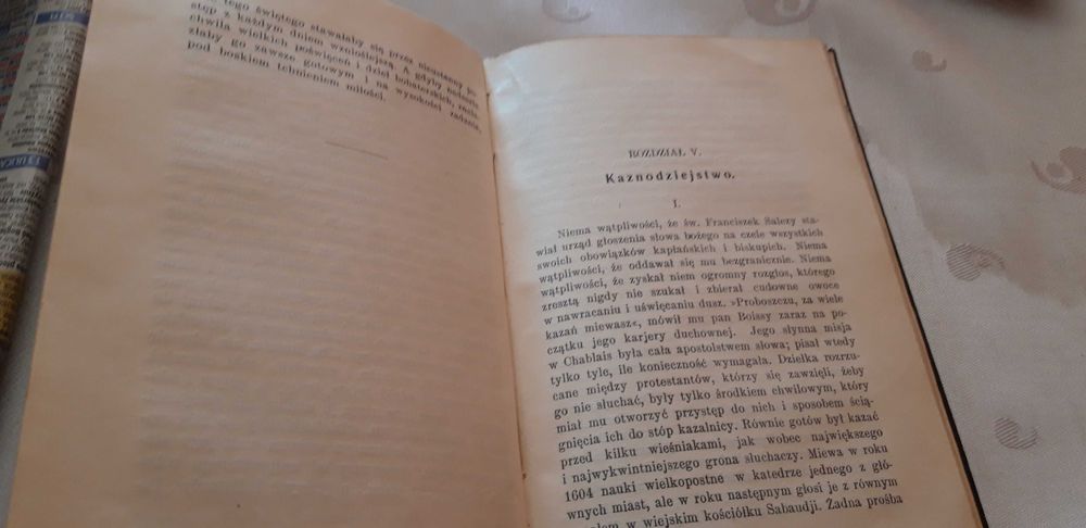 Św. Franciszek Salezy -A. de Margerie- Kraków 1927, opr.