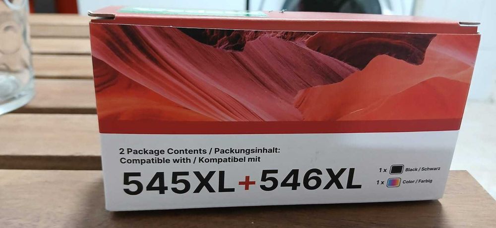 Tinteiros (pack) para impressora Canon.