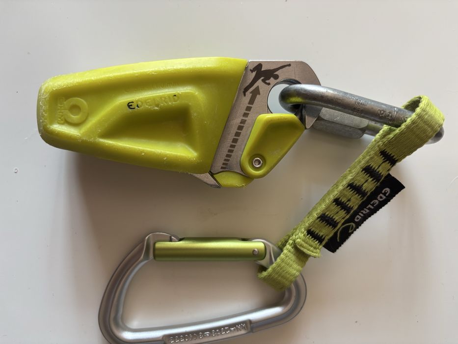 Przyrząd Edelrid OHM do asekuracji