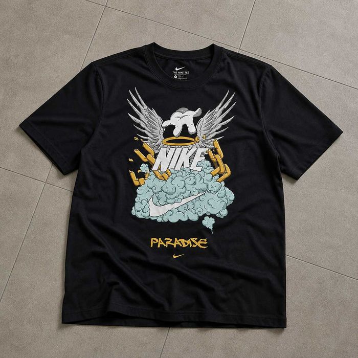 Футболка Nike Swoosh/ футболка найк/ футболка nike/ чорна футболка найк/ белая футболка nike