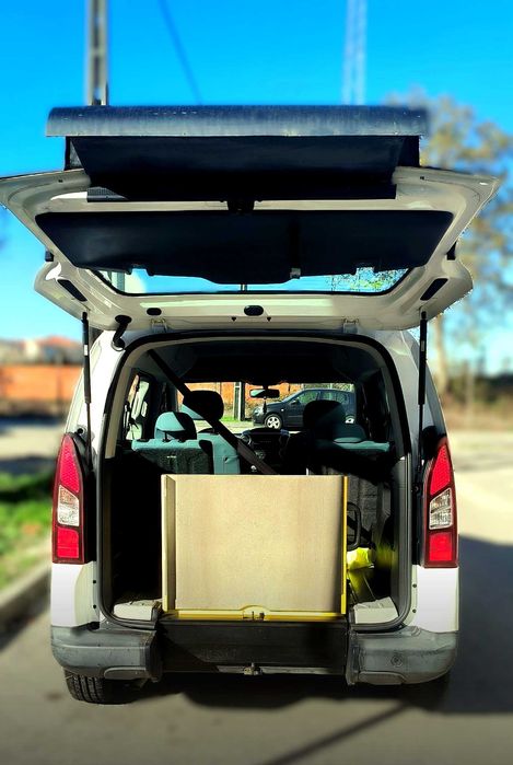 Berlingo Adaptada | 4 Lugares + Cadeira Rodas | TPMR | Garantia