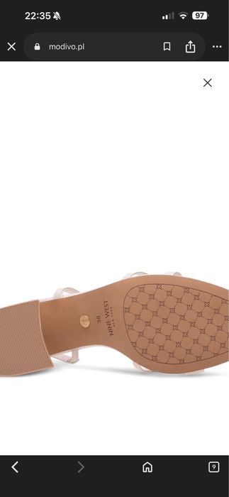 Sandałki nine west