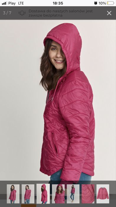 Kurtka Tatuum 36 fuksja