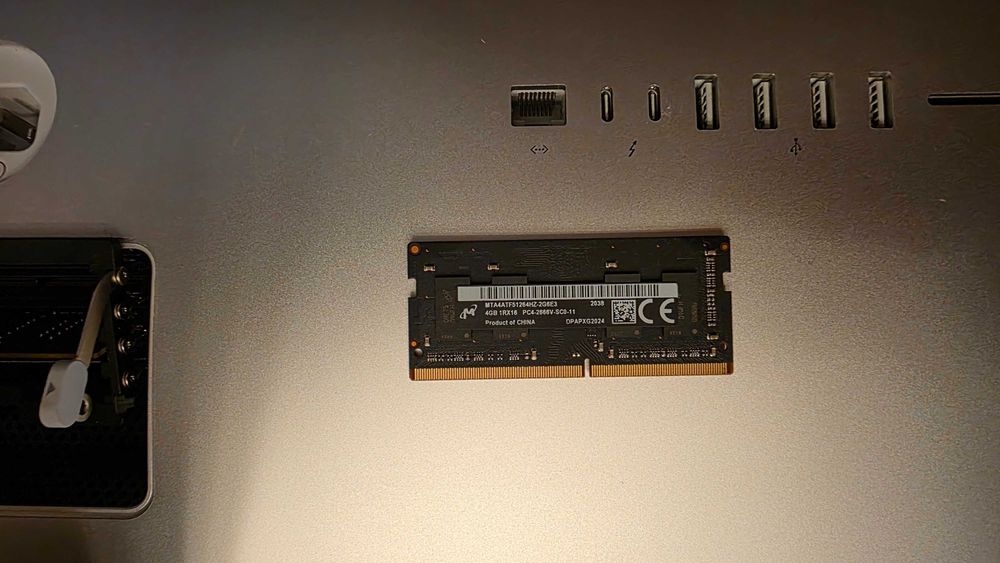 8GB (2x4GB) Memória original Apple iMac 27" 2020 DDR4-2666