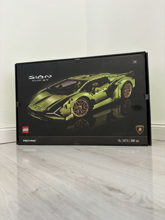 LEGO Technic Lamborghini Sián FKP 37 42115 – 1:8, 3696 elementów, NOWE