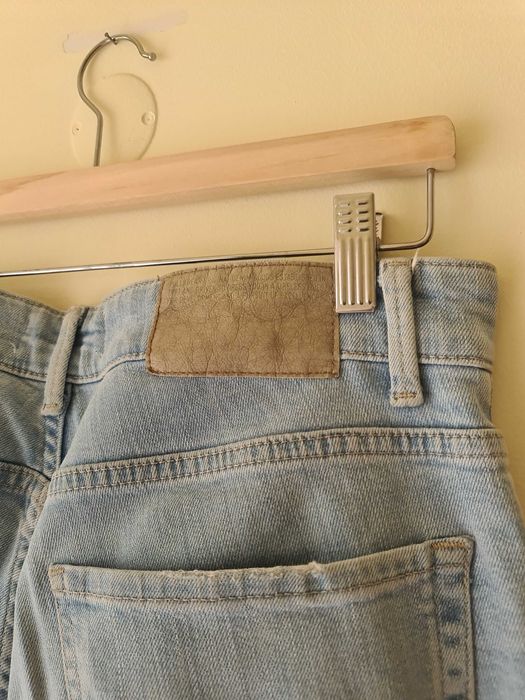 Calças de Ganga Azuis Pull & Bear Slim - Tamanho 42 - Pants Jeans