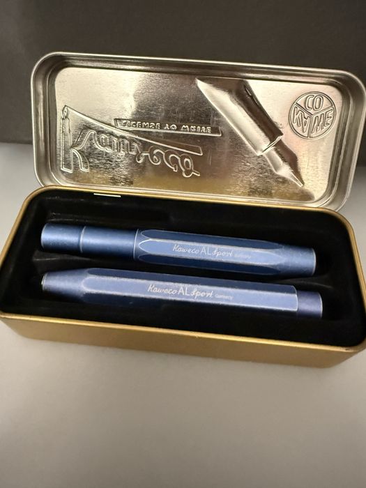 Pióro i długopis Kaweco AL Sport Stonewashed Blue