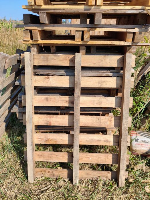 Palety przemysłowe płoziarskie 100x120 cm – Solidne, 25 sztuk