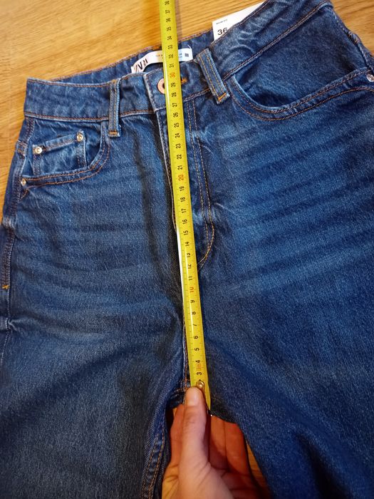 Jeansy dżinsy zara mom fit 36