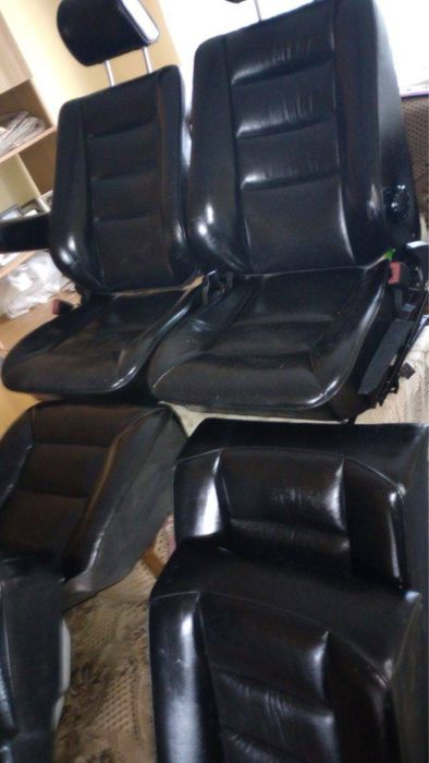 Fotele skóra Mercedes W124 300ce Cupe