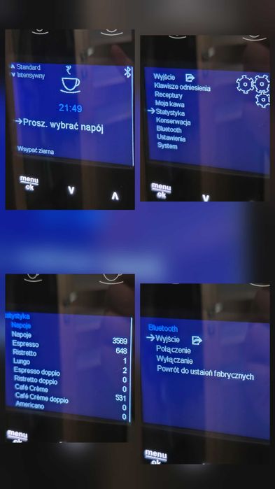 Ekspres Melitta Barista Smart, APP, dwie kawy mleczne, niski przebieg