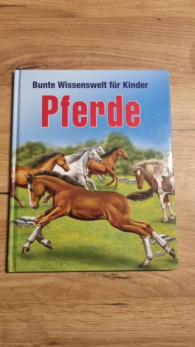 Książka o koniach w języku niemieckim Pferde