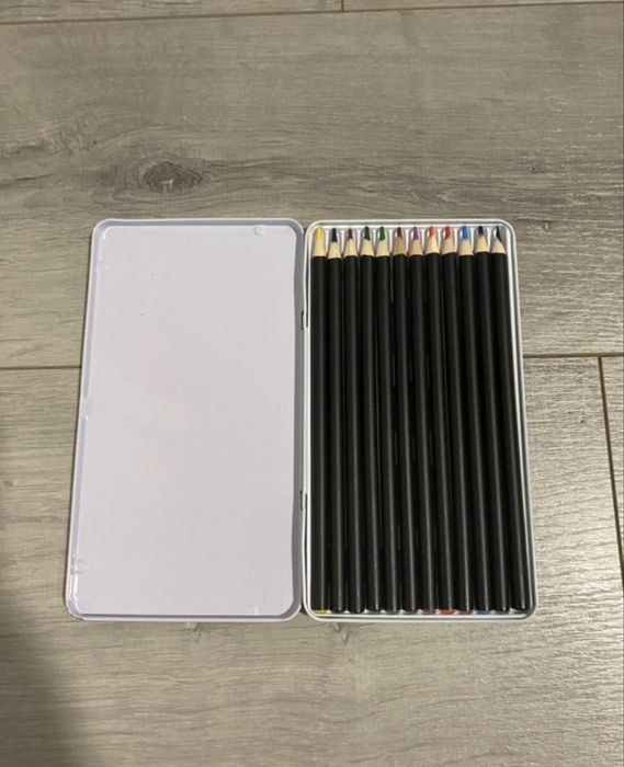 lápis de cor aquarelas