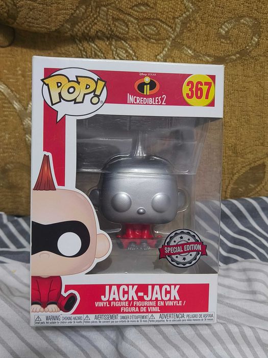 Figurka funko pop Jack-Jack 367 silver  incredibles 2  Iniemamocni 2