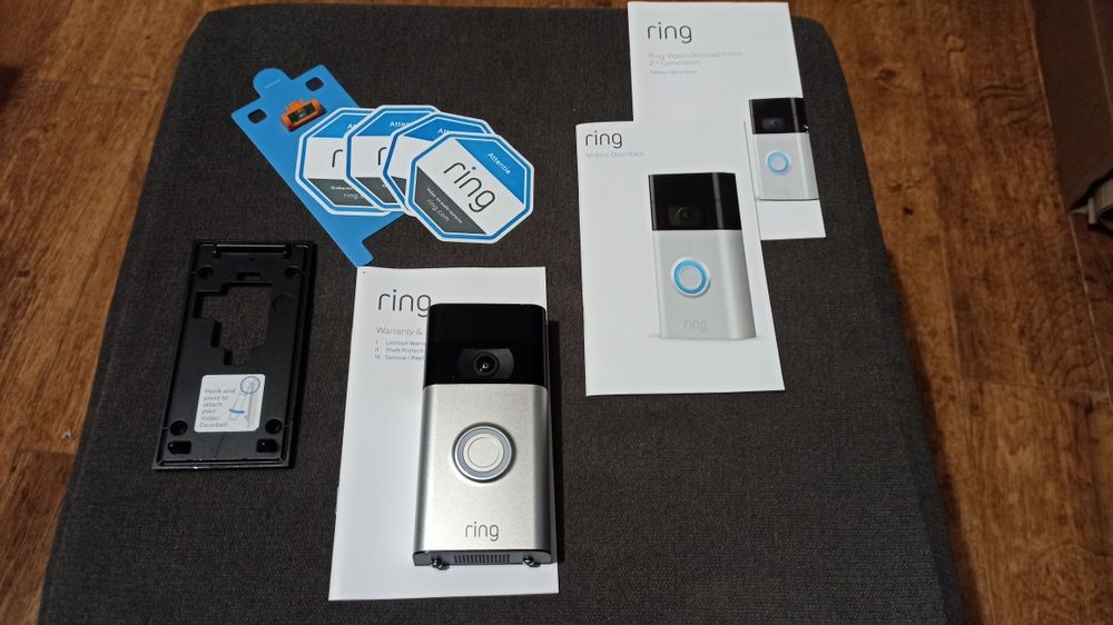 Wideodzwonek Ring singel 542 Ring video doorbell 2 Dzwonek bezprzewod.