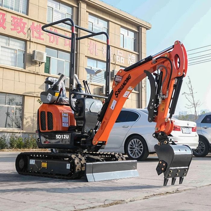 Mini escavadora 1200kg