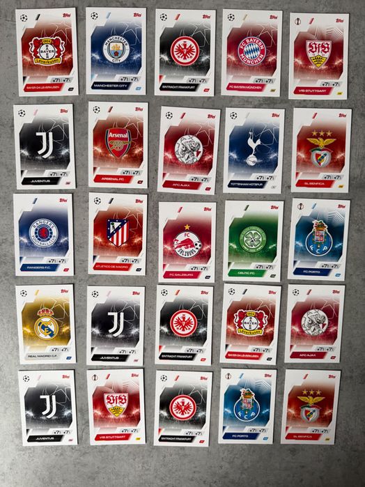 Karty MATCH ATTAX 2026 - zestaw 270 sztuk