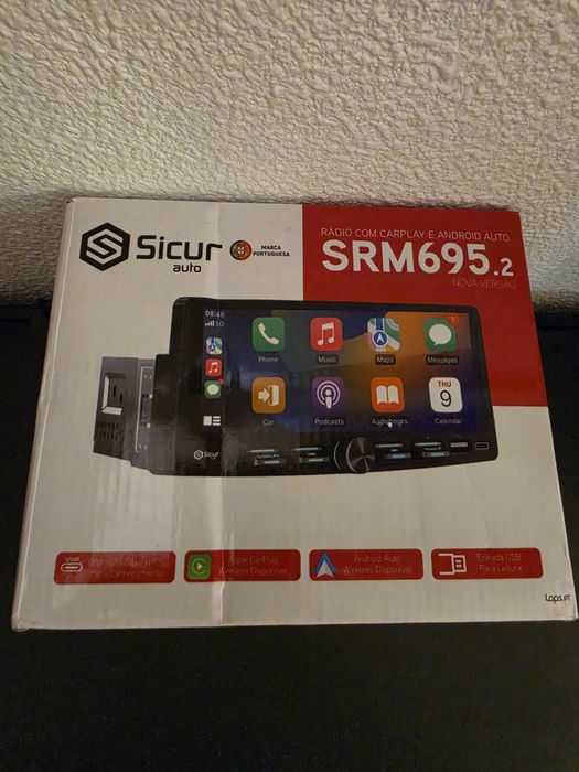 Radio carro sicur auto