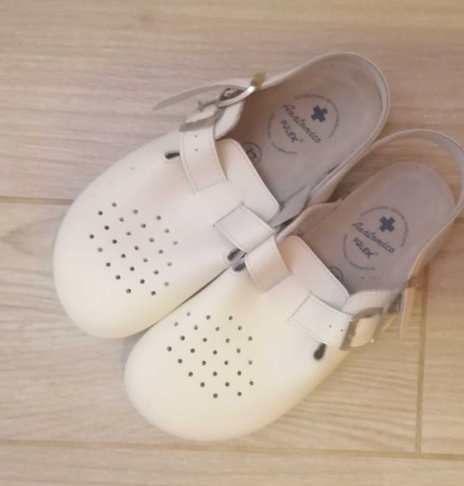 Nowe buty anatomiczne ze skóry naturalnej rozmiar 37