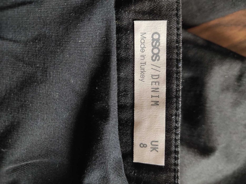 Spodnie ciazowe czarne Asos 36