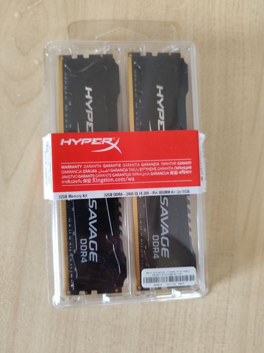 Kingston HyperX Savage DDR4-2400 32Gb