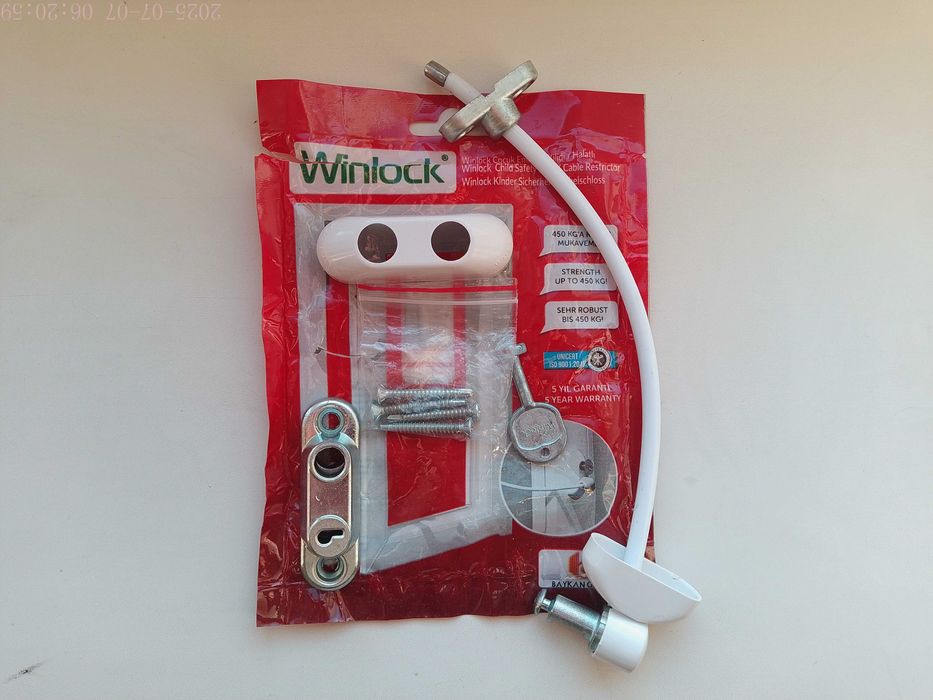 Ограничитель открытия окна Winlock детский замок безопасности