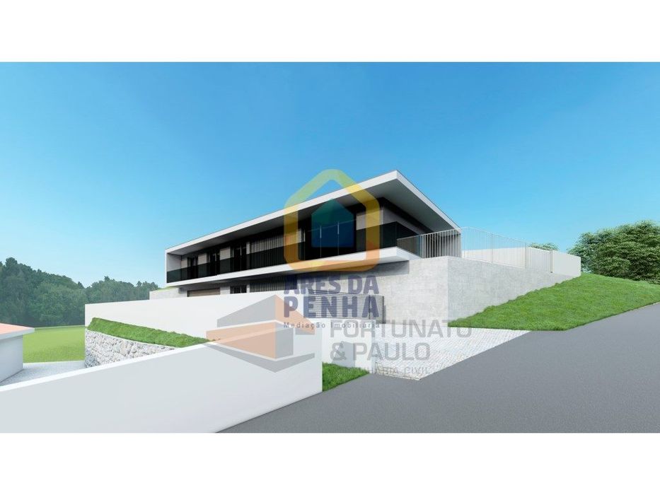 Terreno com 610 m2 com Projecto Aprovado — Antime E Silvares (São Clemente), Braga