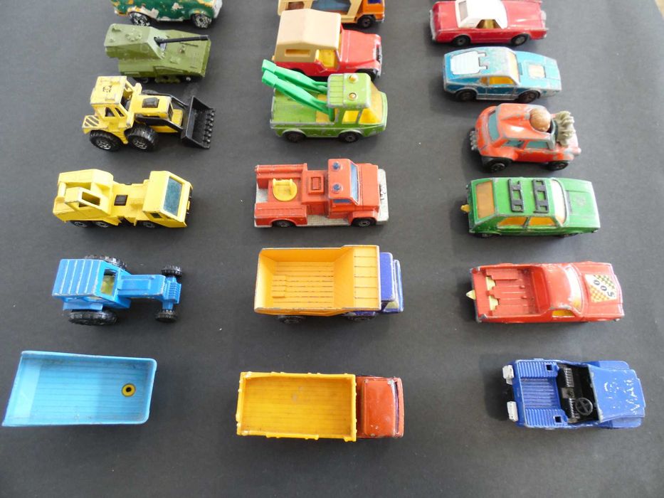 Miniaturas Matchbox Superfast e Rolamatics by Lesney