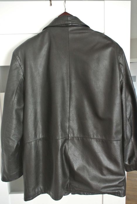 Męska kurtka skórzana XL