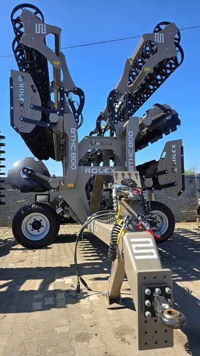 Brona talerzowa ciężka ROLEX BTHC 800 półzawieszana  8m