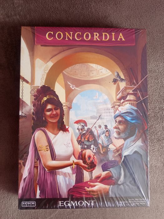 Concordia Egmont PL Gra jak nowa + Nowa mapa Galia Korsyka