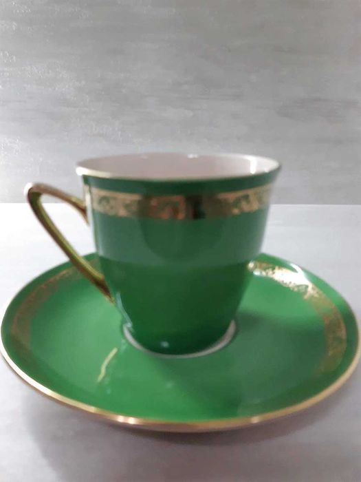 Porcelanowy serwis kawowy Tułowice ( 6 kolorów ).