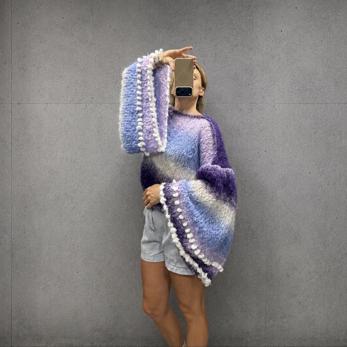 Sweter handmade och paproch zara MLE