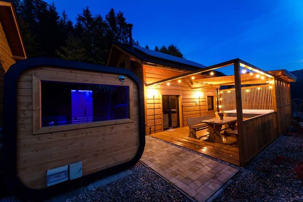 Luksusowy domek dla 6 osób w Beskidach! Prywatne jacuzzi, sauna, basen