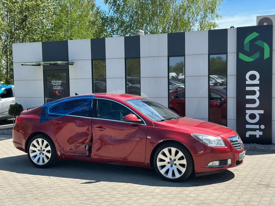 Opel Insignia 2.0B Turbo 220KM 2009r. auto zarejestrowane i ubezpieczone w Polsce.