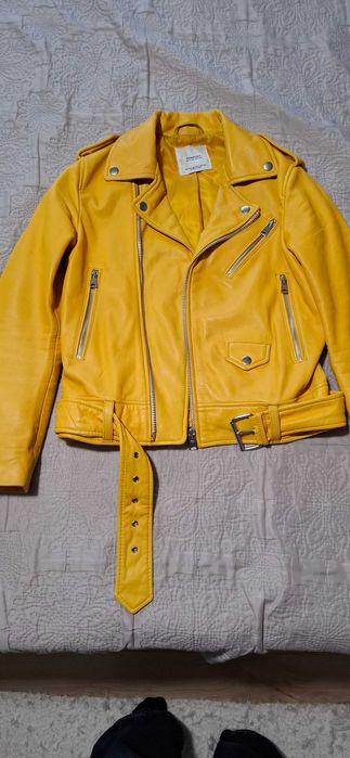 Ramoneska, kurtka skórzana mango r.xs