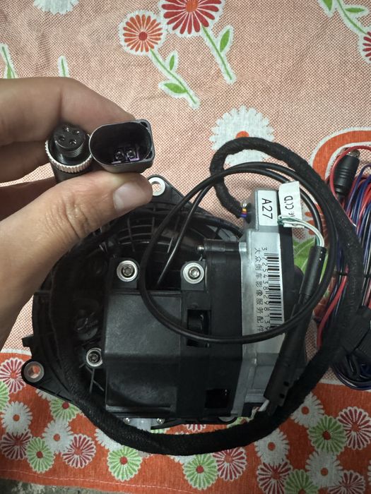 Simbolo VW com camara traseira