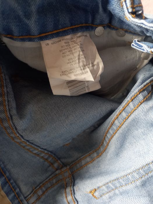 Krótkie spodenki szorty jeans Amisu S, 36 bawełna