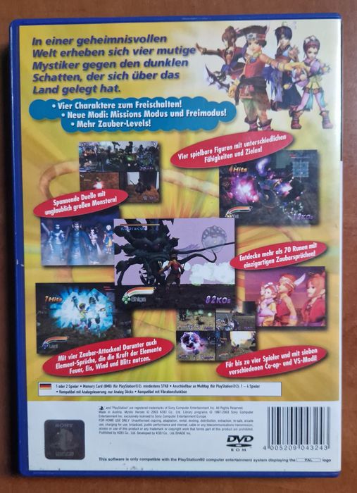 Play Station 2 - Mystic Heroes