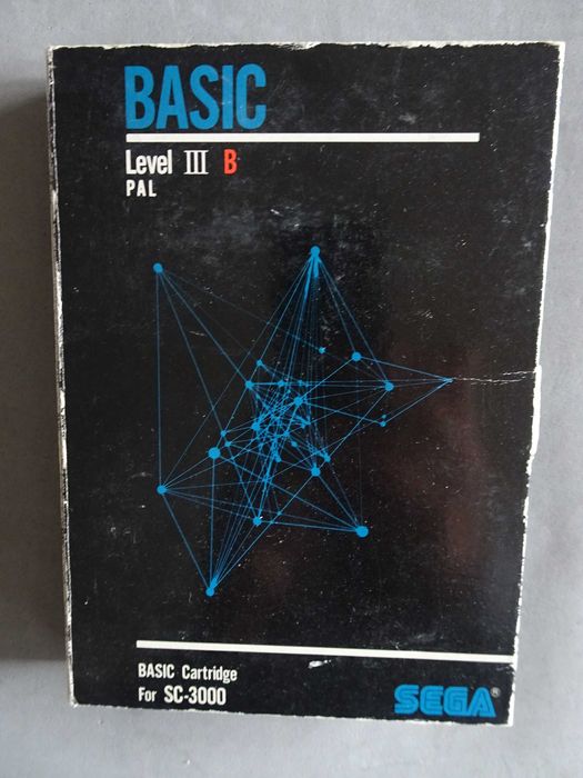 Jogo Basic - Level III B PAL - Basic Cartridge SC-3000
